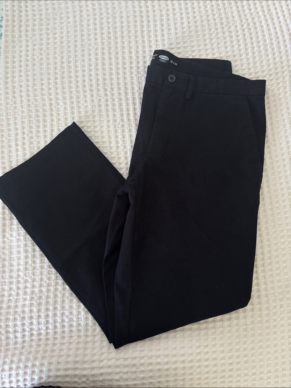 Old Navy Black Men's Chinos - Slim Straight